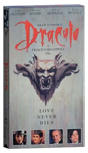 Bram Stoker's Dracula VHS, Columbia TriStar Home Video