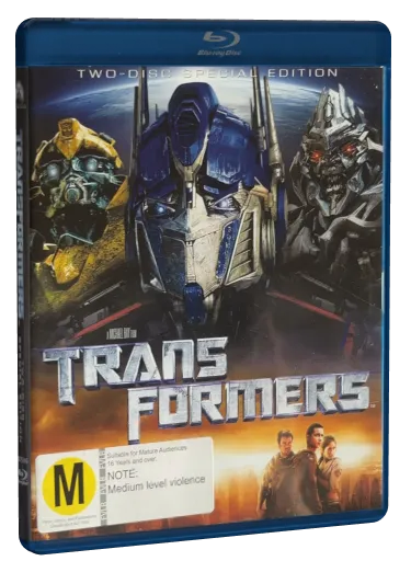 Transformers Blu-ray, Paramount Pictures Home Entertainment