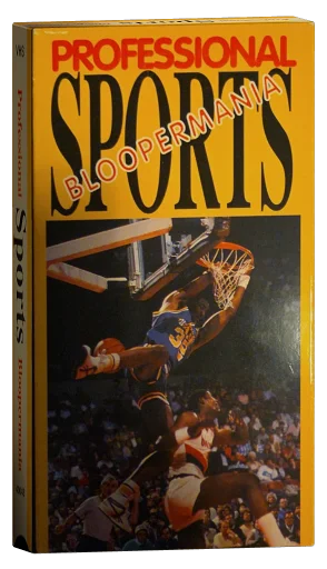 Professional Sports Bloopermania VHS, E. Mishan & Sons Inc