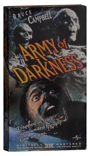 Army of Darkness VHS, Universal