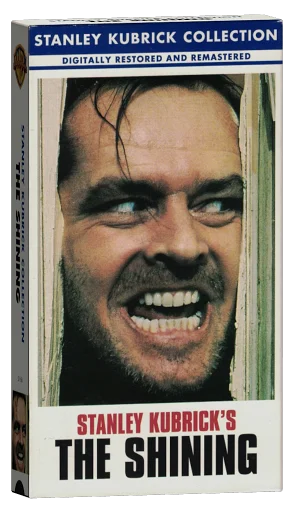 The Shining VHS, Warner Home Video