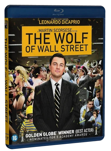 The Wolf of Wall Street Blu-ray, Dutch FilmWorks