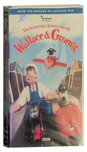 The Incredible Adventures of Wallace & Gromit VHS, BBC Video