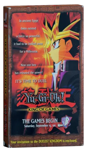 Yu-Gi-Oh! King of Game VHS cover