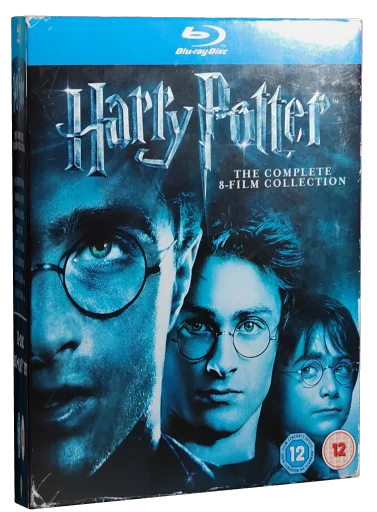 Harry Potter: Complete 8-Film Collection Blu-ray cover