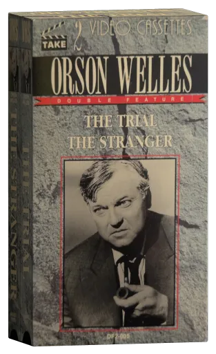 Orson Welles Double Feature - The Trial & The Stranger VHS cover