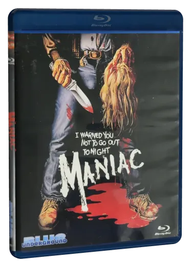 Maniac Blu-ray cover