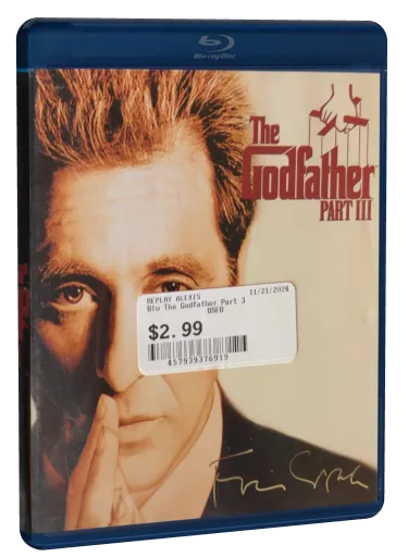 The Godfather Part III Blu-ray, Paramount Pictures Home Entertainment