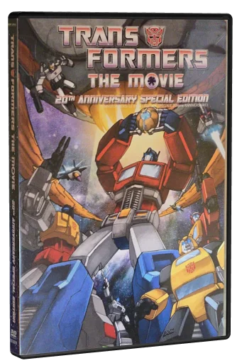 The Transformers: The Movie DVD cover