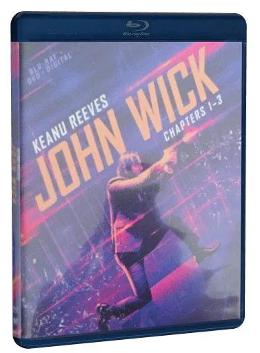 John Wick: Chapters 1-3 Blu-ray, Lionsgate