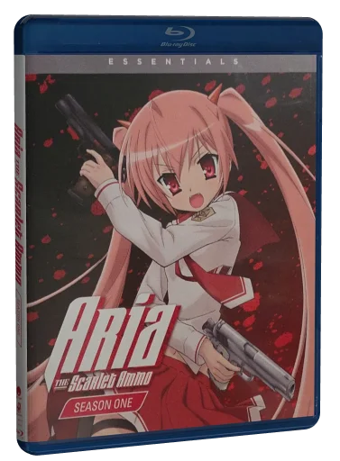 Aria the Scarlet Ammo Blu-ray cover