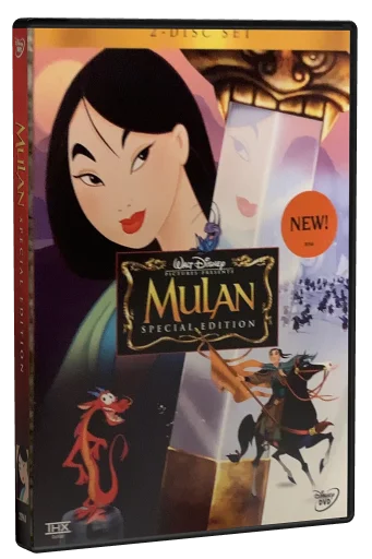 Mulan DVD, Walt Disney Home Entertainment