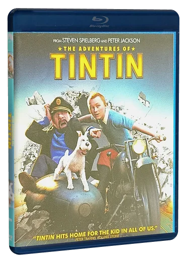 The Adventures of Tintin Blu-ray, Paramount Pictures Home Entertainment