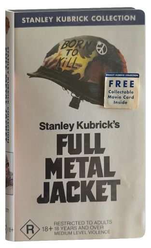 Full Metal Jacket VHS, Warner Home Video