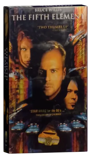 The Fifth Element VHS, RCA/Columbia Pictures Home Video
