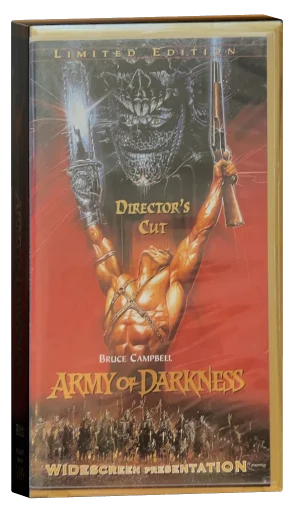Army of Darkness VHS, Anchor Bay Entertainment