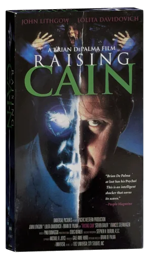 Raising Cain VHS, GoodTimes Home Video
