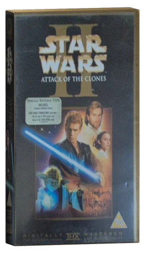Star Wars: Episode II - Attack of the Clones VHS, 20th Century Fox
