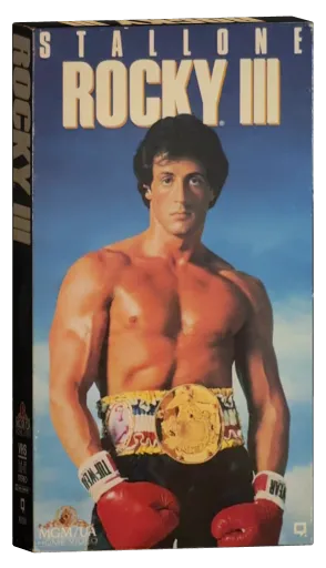 Rocky III VHS, MGM/UA Home Video