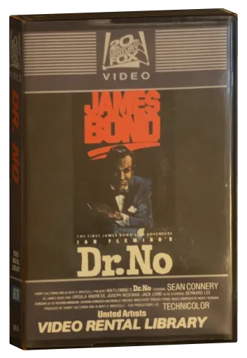 Dr. No Betamax, 20th Century Fox Video