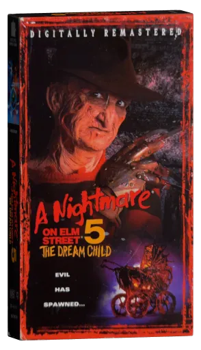 A Nightmare on Elm Street: The Dream Child VHS, New Line Home Video