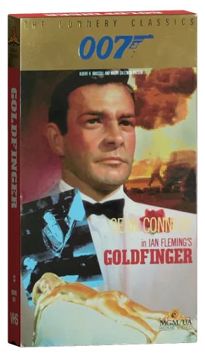 Goldfinger VHS, MGM/UA Home Video