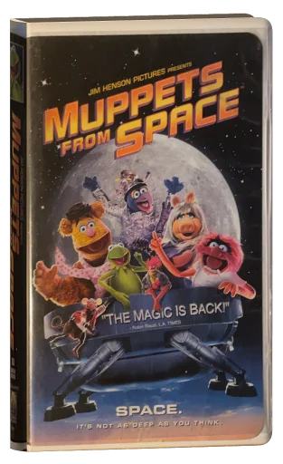 Muppets from Space VHS, Columbia Pictures