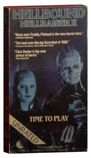 Hellbound: Hellraiser II VHS, New World Video
