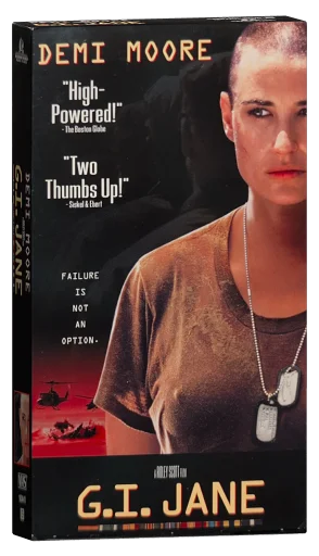 G.I. Jane VHS, Hollywood Pictures Home Video