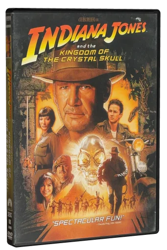 Indiana Jones and the Kingdom of the Crystal Skull DVD, Paramount Pictures