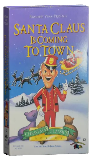Santa Claus Is Comin' to Town VHS, Family Home Entertainment