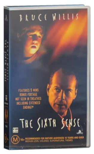 The Sixth Sense VHS, Buena Vista Home Entertainment