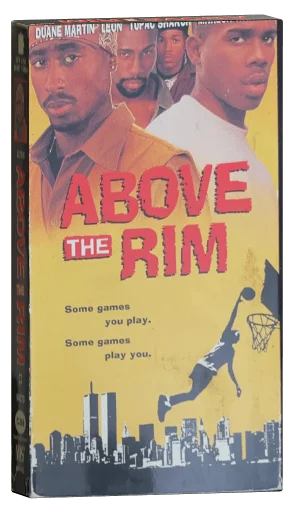 Above the Rim VHS, New Line Home Video