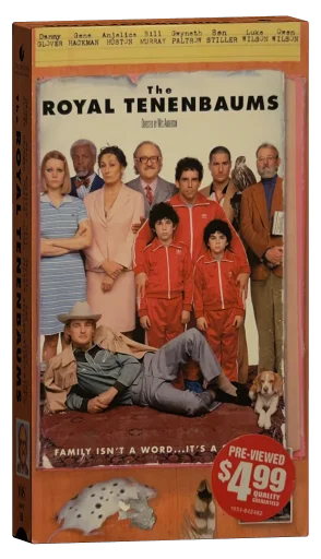 The Royal Tenenbaums VHS, Touchstone Home Entertainment