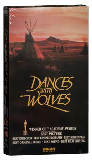 Dances with Wolves VHS, Orion Home Video