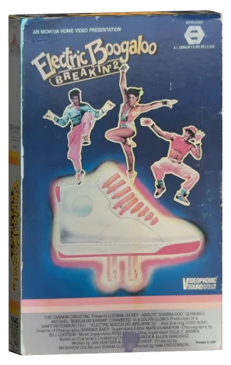 Breakin' 2: Electric Boogaloo VHS, MGM/UA Home Video