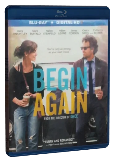 Begin Again Blu-ray, Anchor Bay Entertainment