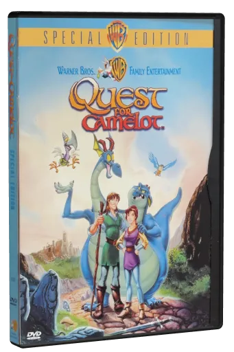 Quest for Camelot DVD, Warner Home Video