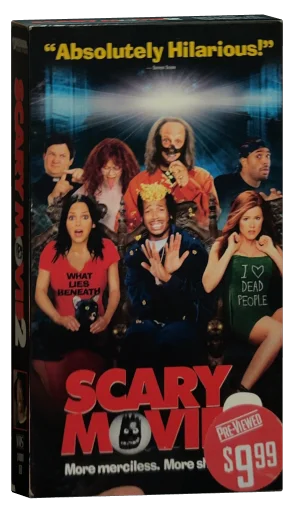 Scary Movie 2 VHS, Dimension Home Video