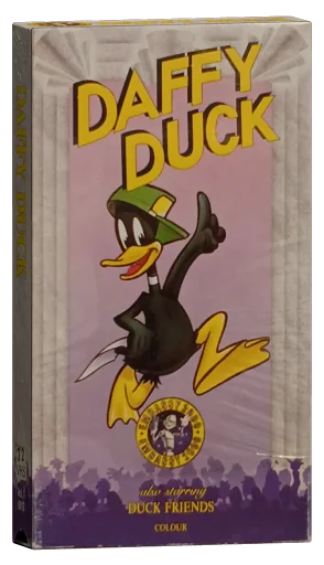Daffy Duck VHS, Video Cassette Sales, Inc.