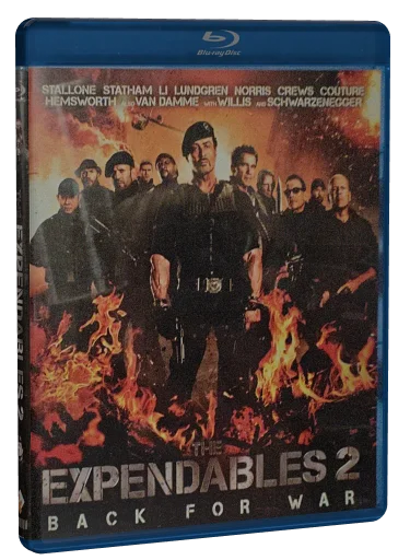 The Expendables 2 Blu-ray cover