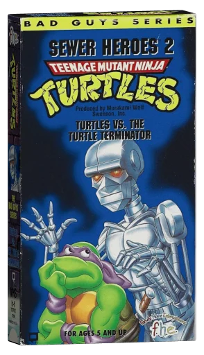 Teenage Mutant Ninja Turtles VHS, F.H.E. (Family Home Entertainment)