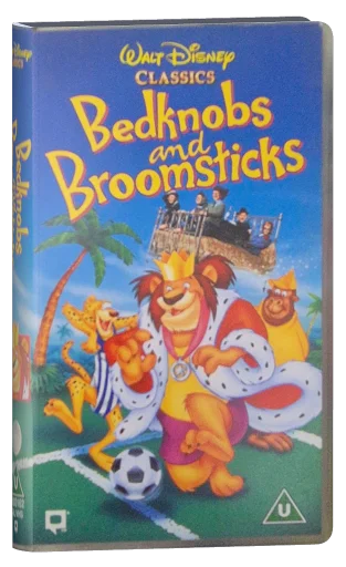 Bedknobs and Broomsticks VHS, Walt Disney Home Video