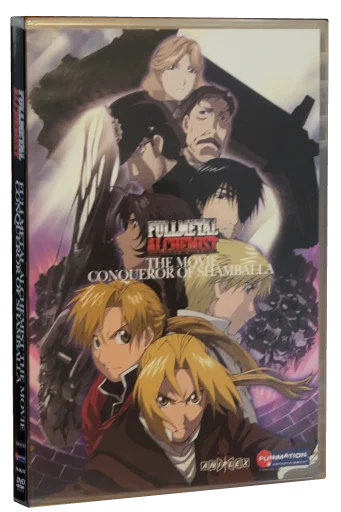 Fullmetal Alchemist the Movie: Conqueror of Shamballa DVD, Funimation Entertainment