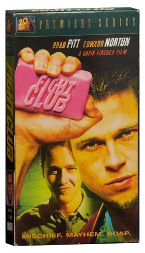 Fight Club VHS, 20th Century Fox Home Entertainment