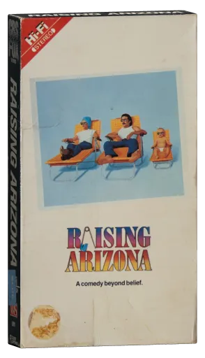 Raising Arizona VHS, CBS/FOX Video
