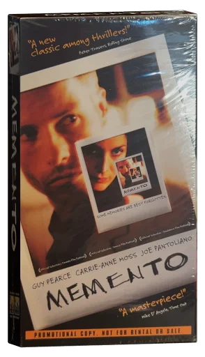 Memento VHS, Columbia TriStar Home Entertainment