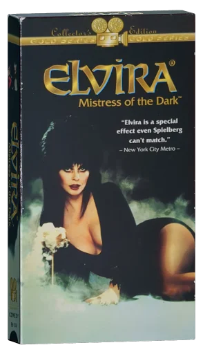 Elvira: Mistress of the Dark VHS, HGV Video Productions