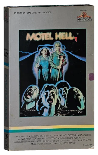 Motel Hell VHS, MGM/UA Home Video