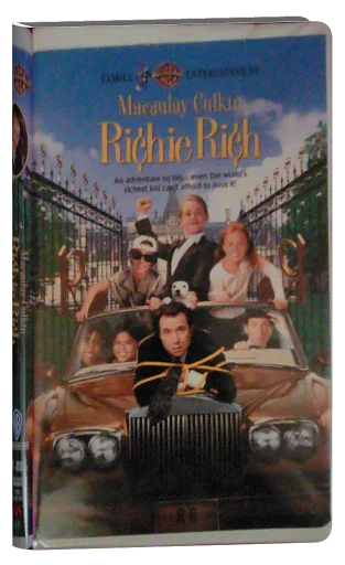 Richie Rich VHS, Warner Home Video
